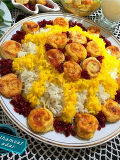 عکسی از دستور فیله مرغ حلزونی الهام پز