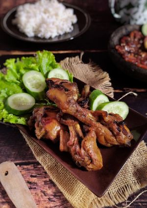 Foto resep Ayam Bacem Goreng Ala Mang Entis