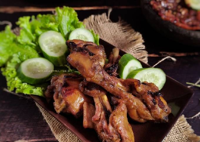 Ayam Bacem Goreng Ala Mang Entis