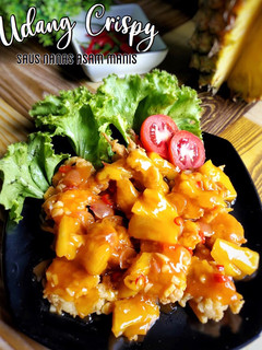 Foto resep Udang Crispy Saus Nanas Asam Manis