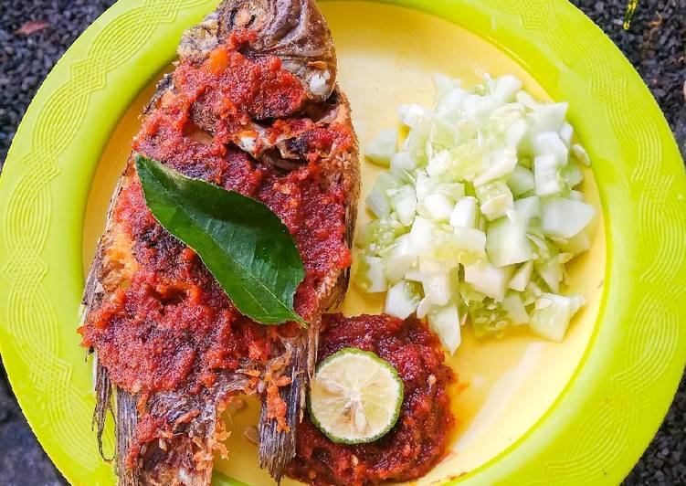 BALADO IKAN NILA SEDERHANA TAPI RASA MANTOELLLL 💕