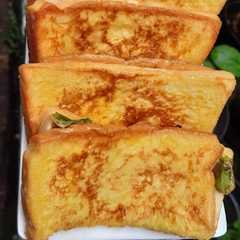 Foto resep Roti Tawar Lapis Telur