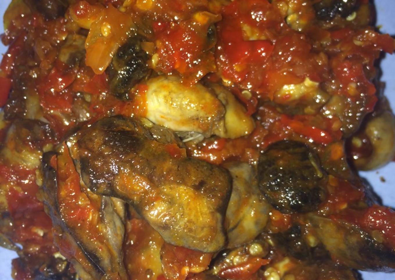 Resep Ati ampela balado yang Enak Banget