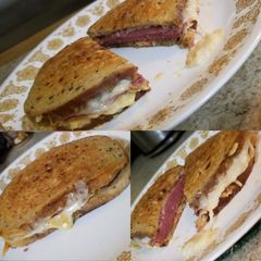 Grilled Reuben Sandwich A picture of Grilled Reuben Sandwich.