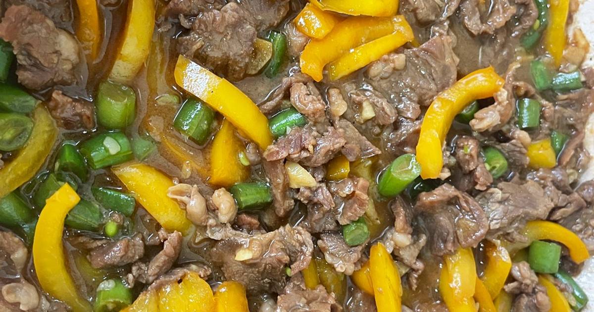 Resep Beef Teriyaki Paprika MasakTanpaMicin oleh hestinura Cookpad