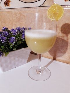 صورة لوصفة عصير الليمون والموز 🍹🍹