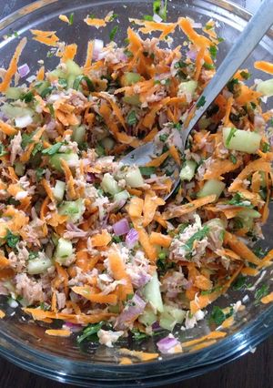 Una foto de Ceviche de atún