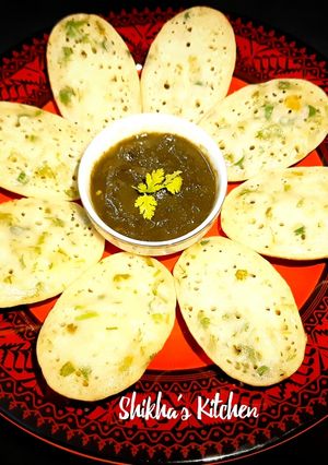 ধনেপাতা চিতই রেসিপির প্রধান ছবি