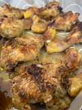 Pernas de Frango panadas no forno