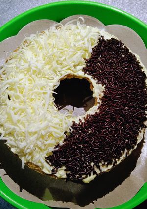 Foto resep Bolu jadul toping keju+meses😁