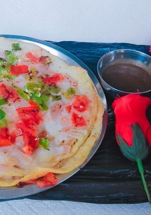 साउथ इंडियन स्टाइल उत्तपम रेसिपी मुख्य फोटो