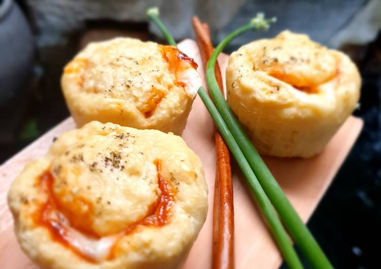 Langkah Mudah untuk Menyiapkan Sweet pizza, Lezat