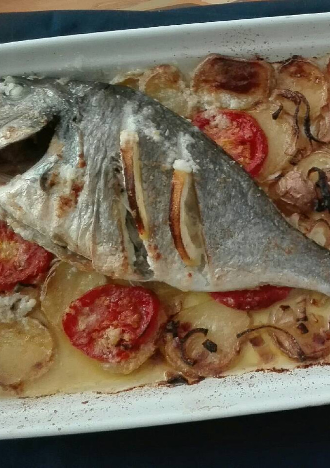 Una foto de Dorada a la panadera
