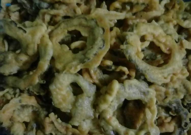 Cara memasak Keripik pare yang Bikin Ngiler