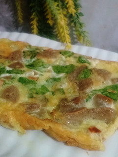 Foto resep Telur Dadar Sawi Hijau