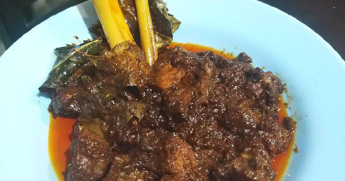 Resep Rendang Daging Sapi Saikoro oleh Humaira Sonia Cookpad