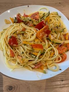 Spaghetti mit Gemüse 😍 Rezepthauptbild