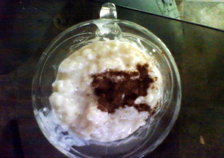 Rice pudding/arroz con leche