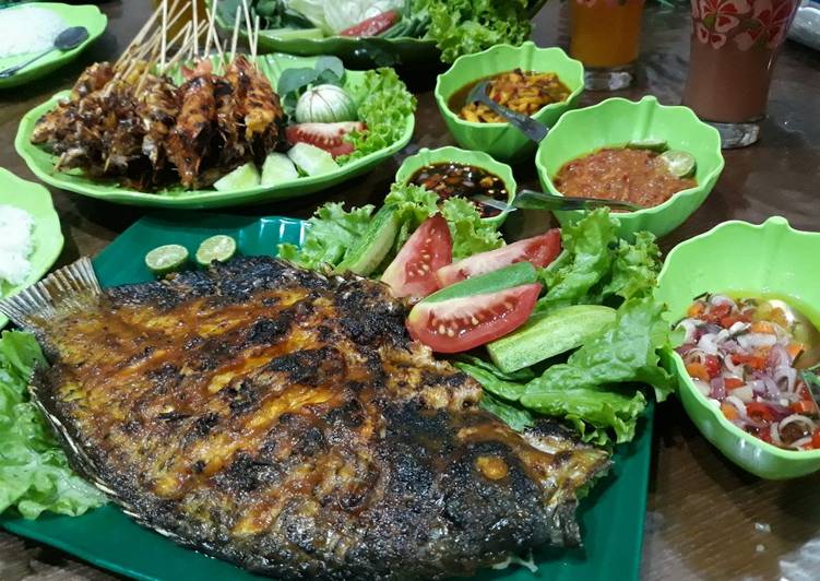 Langkah Mudah untuk Membuat SEAFOOD BAKAR ala JIMBARAN /IKAN BAKAR /UDANG BAKAR / CUMI BAKAR yang Lezat Sekali