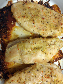 A picture of Parmesan Chicken.