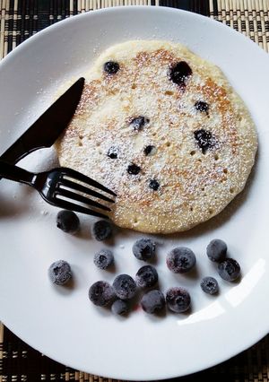 A picture of Blueberry Pancakes#themechallenge.