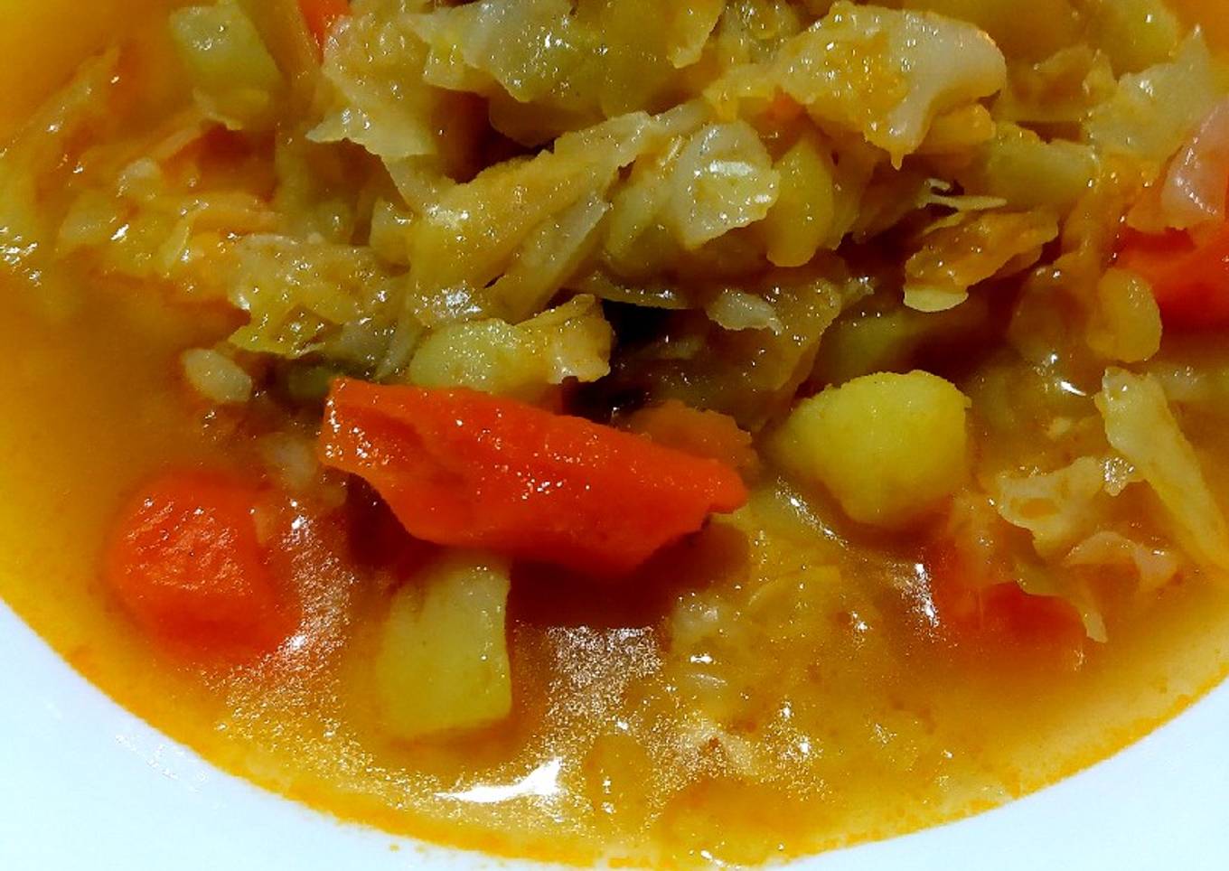 Berza con patatas. (Thermomix)