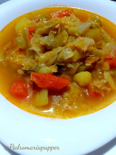 Una foto de Berza con patatas. (Thermomix)