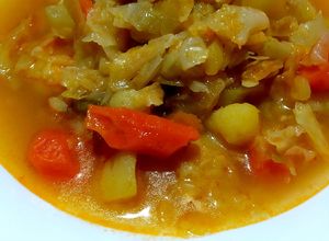Una foto de Berza con patatas. (Thermomix)