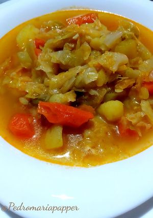 Una foto de Berza con patatas. (Thermomix)