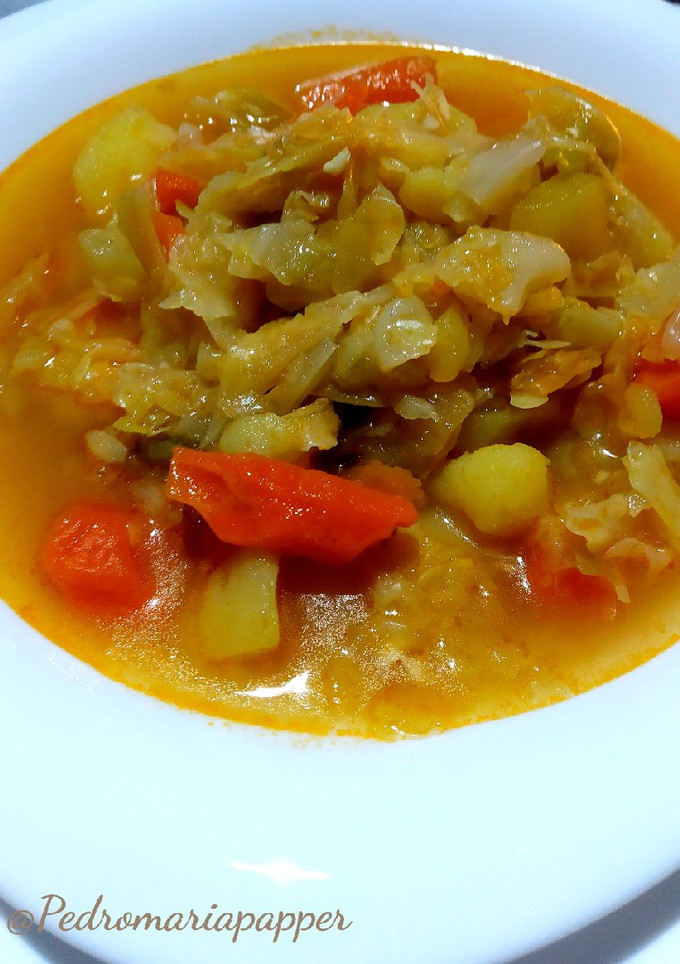 Una foto de Berza con patatas. (Thermomix)
