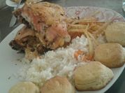 Una foto de paella de china