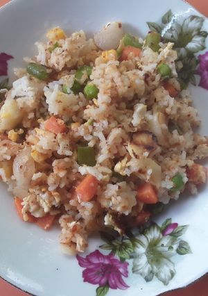 Foto resep Nasi goreng simple