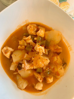 Una foto de Guiso de pulpo