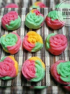 Foto resep Bolu kukus mawar