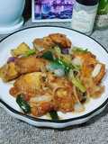 Ayam tumis bawang merah