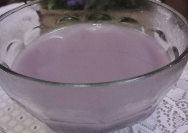 Cara Membuat Silky Pudding Taro yang Gurih