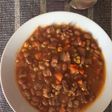 Guiso de porotos frutilla