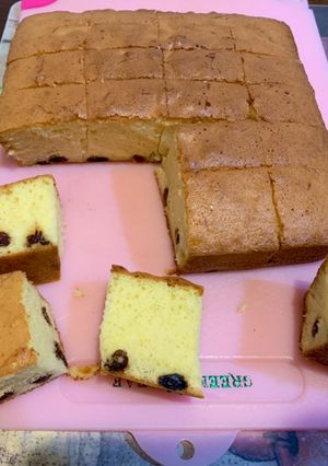 Foto resep Bolu keju kismis