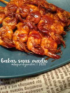 Foto resep Udang Bakar Saus Madu