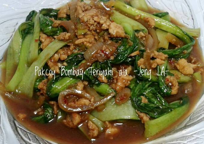 Pokcoy Bombay Teriyaki