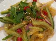 A picture of pechay salad