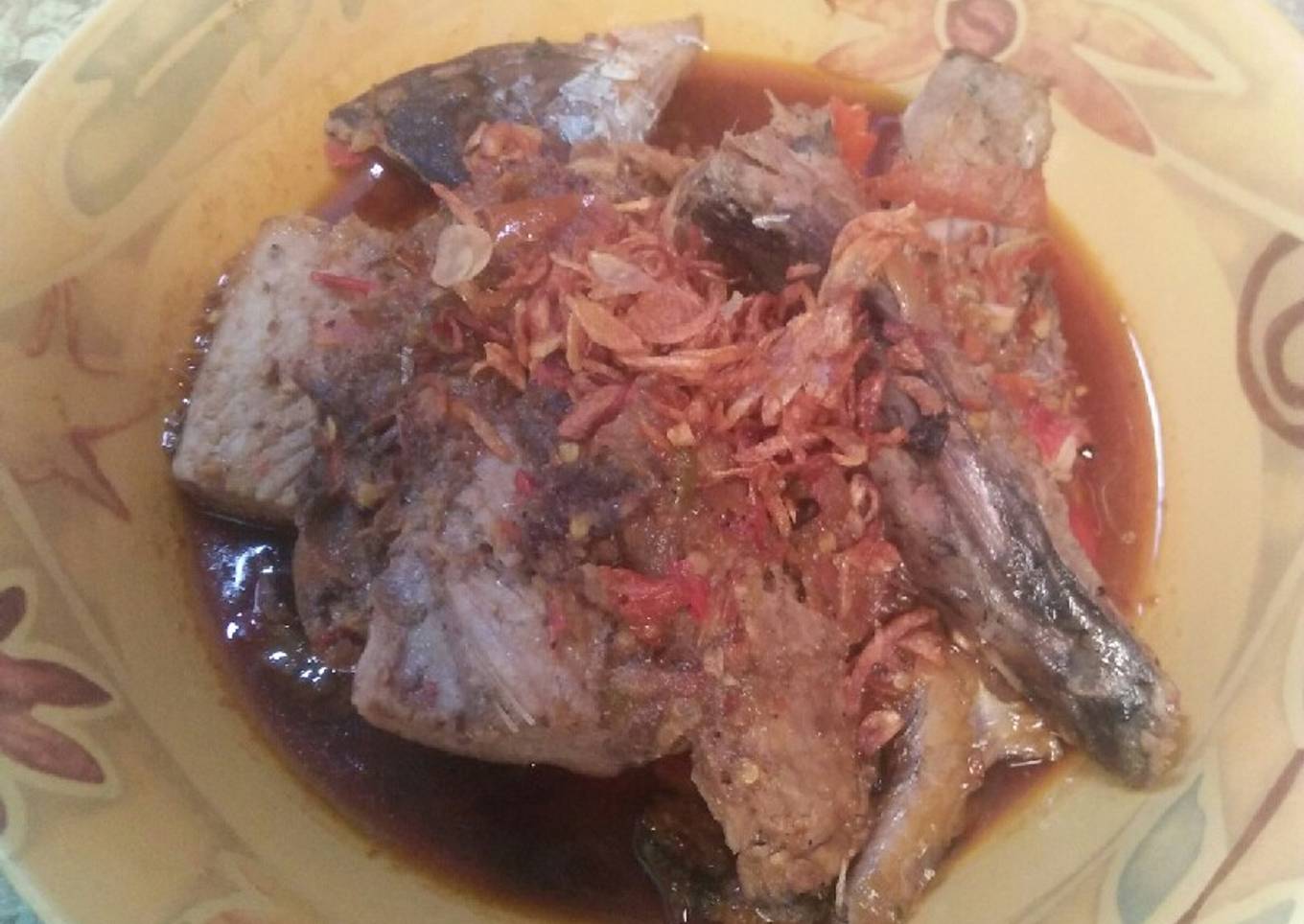 Ikan Cakalang Garo Rica Manado