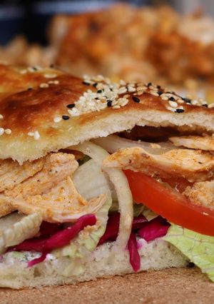صورة لوصفة شاورما تركية