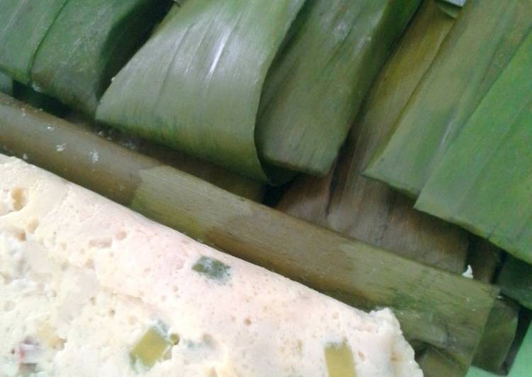 Cara mudah meracik Pepes jamur ayam Lezat