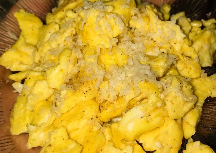 Resep Scrambled egg Jadi, Enak Banget