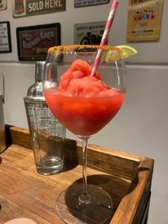 A picture of Watermelon Margarita Frappe.