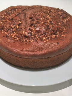 Una foto de Bizcocho de chocolate ligero