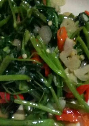 Foto resep Tumis kangkung simple