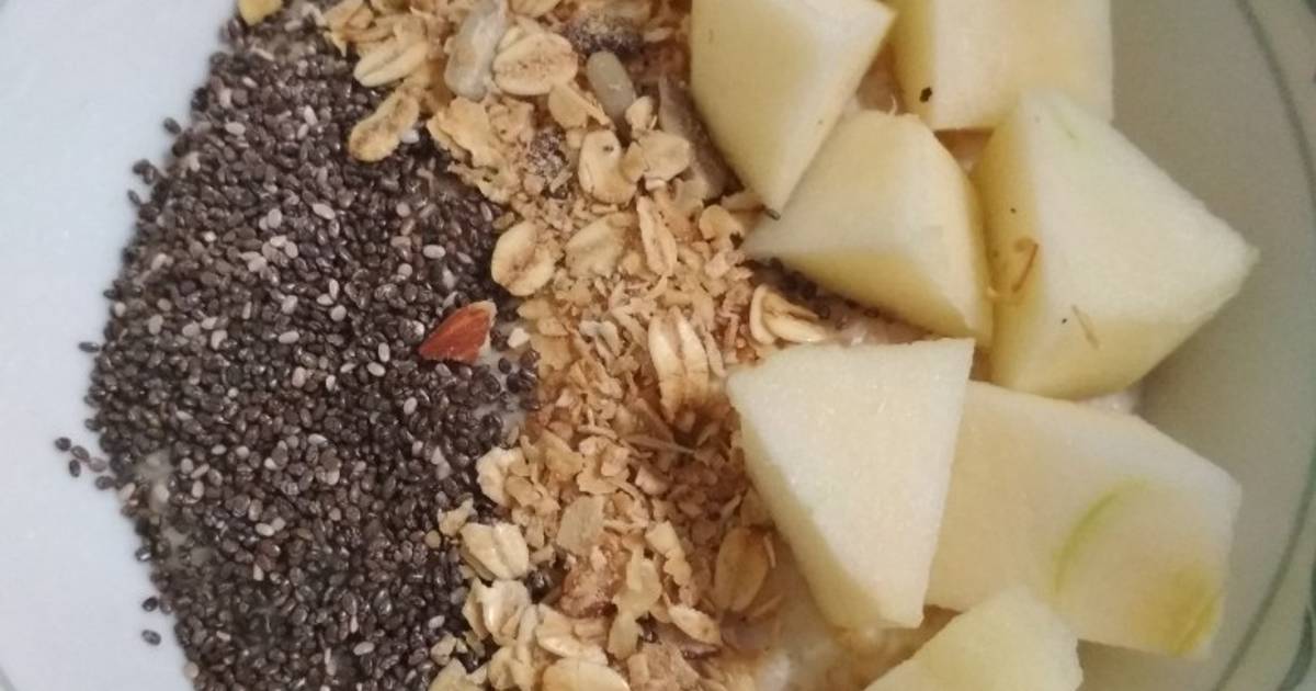 Resep Menu diet Day 1 Oats Kaya serat oleh Dian Ariati Lestari Cookpad