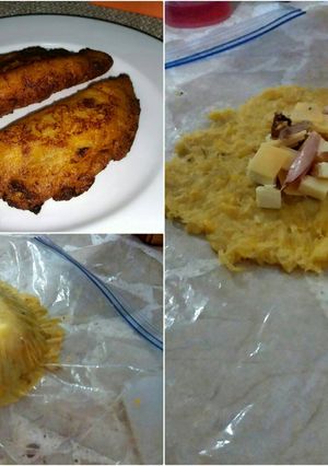 Una foto de Empanada de plátano